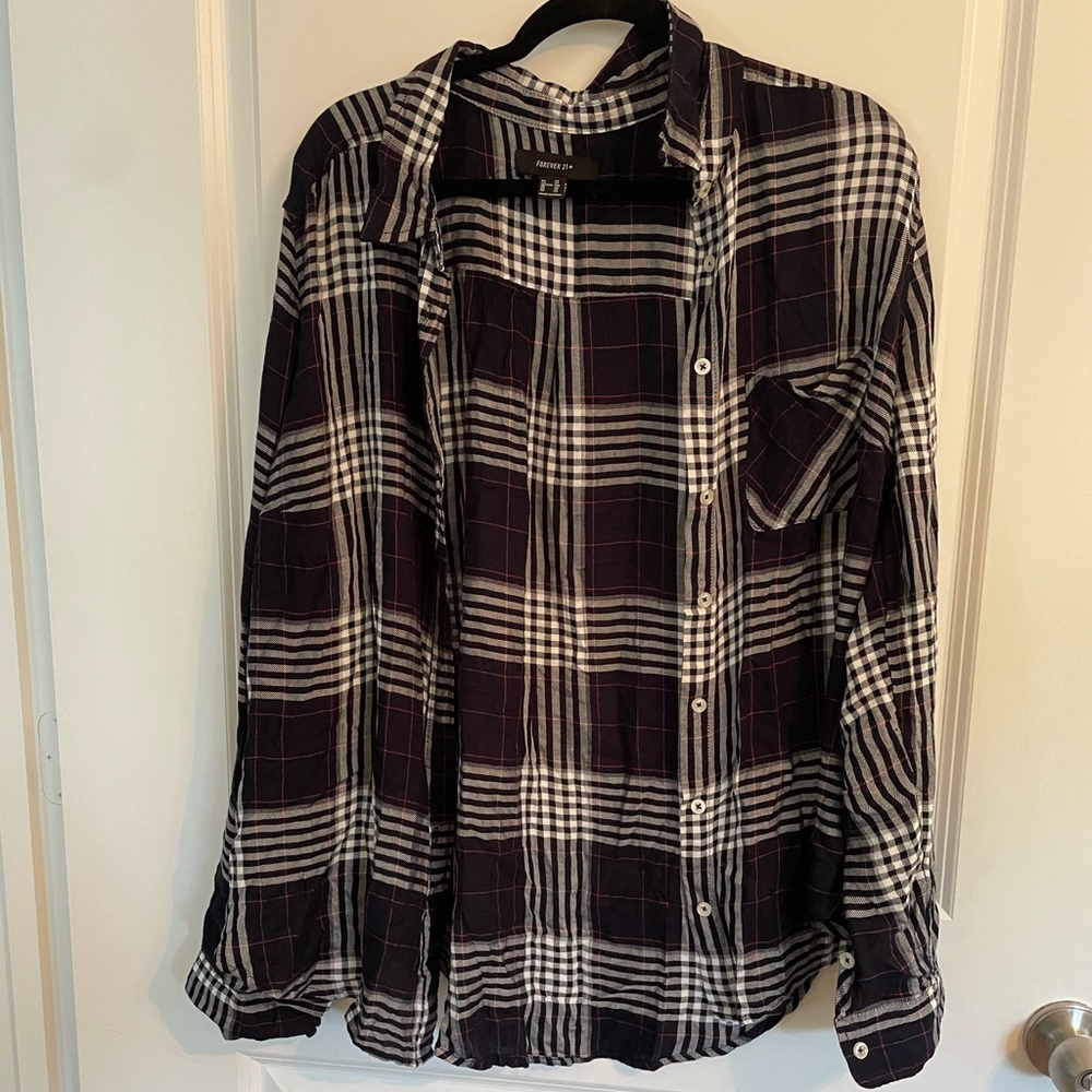 Plaid Button Down